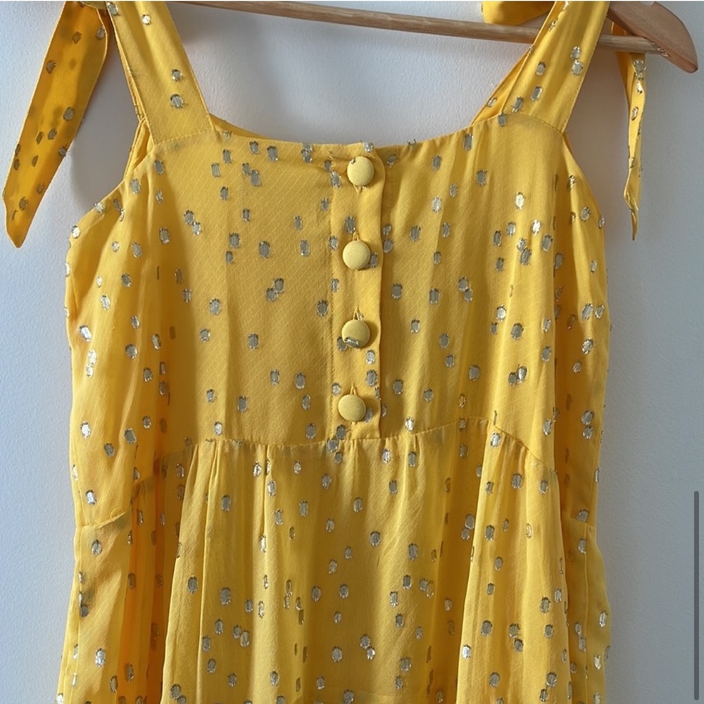 Sezane Sunlit Yellow Maxi Dress - Picture 10 of 16